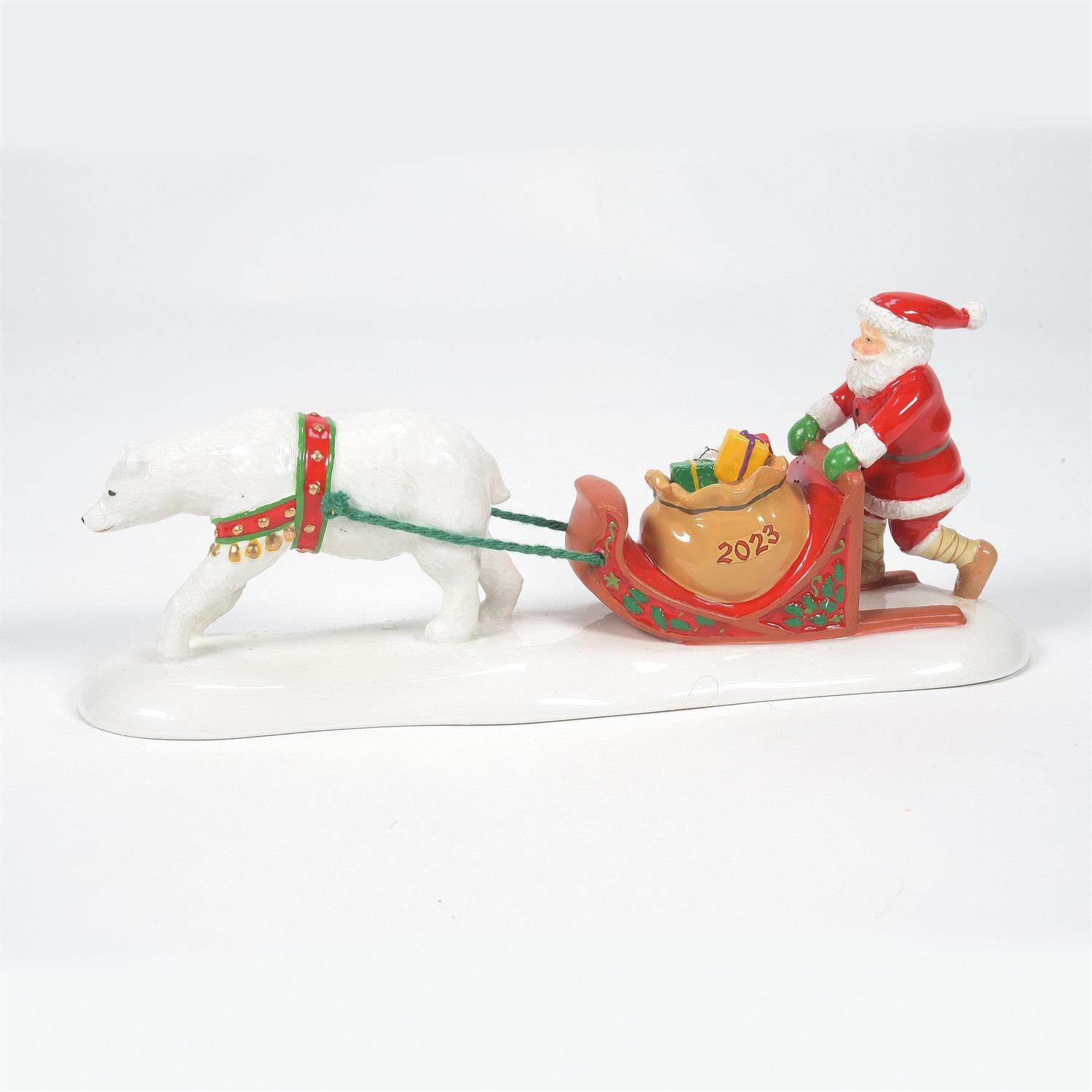 Snow Village Santa Comes To Town 2023 #6011430